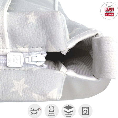Borsa Passeggino Etoile Grigio 13X40X33 Cm Prima infanzia/Passeggini carrozzine e accessori/Accessori e parti di ricambio/Borsa contenitore per manubrio per passeggino La Casa Del Bebè - Napoli, Commerciovirtuoso.it