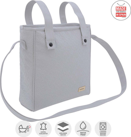 Borsa Passeggino Luxy Grigio 10X34X33 Cm Prima infanzia/Passeggini carrozzine e accessori/Accessori e parti di ricambio/Borsa contenitore per manubrio per passeggino La Casa Del Bebè - Napoli, Commerciovirtuoso.it