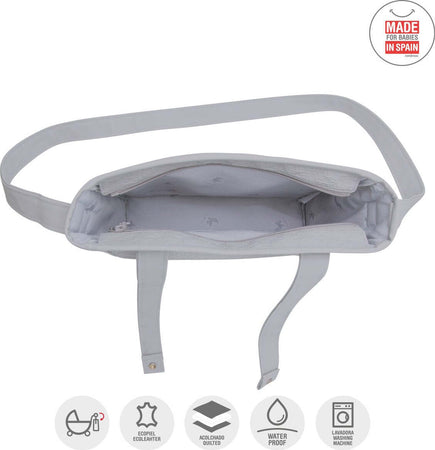 Borsa Passeggino Luxy Grigio 10X34X33 Cm Prima infanzia/Passeggini carrozzine e accessori/Accessori e parti di ricambio/Borsa contenitore per manubrio per passeggino La Casa Del Bebè - Napoli, Commerciovirtuoso.it