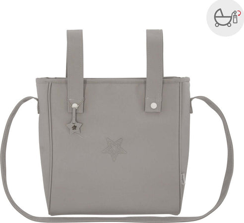 Borsa Passeggino Mate Grigio 10X34X33 Cm Prima infanzia/Passeggini carrozzine e accessori/Accessori e parti di ricambio/Borsa contenitore per manubrio per passeggino La Casa Del Bebè - Napoli, Commerciovirtuoso.it