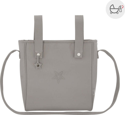 Borsa Passeggino Mate Grigio 10X34X33 Cm Prima infanzia/Passeggini carrozzine e accessori/Accessori e parti di ricambio/Borsa contenitore per manubrio per passeggino La Casa Del Bebè - Napoli, Commerciovirtuoso.it