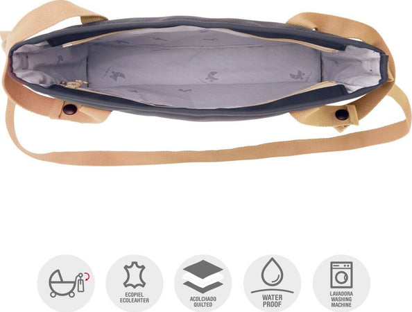 Borsa Passeggino Urbany Beige 10X34X33 Cm Prima infanzia/Passeggini carrozzine e accessori/Accessori e parti di ricambio/Borsa contenitore per manubrio per passeggino La Casa Del Bebè - Napoli, Commerciovirtuoso.it