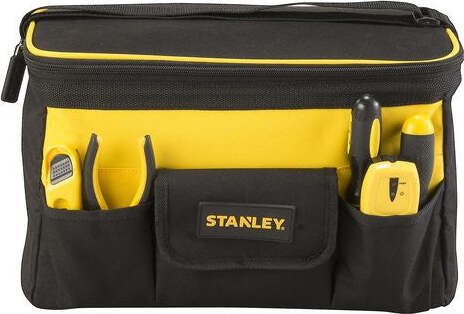 Borsa-porta-attrezzi-Stanley-STST1-73615-Con-Tracolla-Nero-e-Giallo