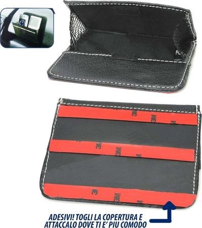 BORSA PORTA OGGETTI SMARTPHONE GPS CHIAVI TASCHE ECO PELLE NASTRO ADESIVO AUTO Auto e Moto/Accessori per auto/Vani e contenitori/Reti Trade Shop italia - Napoli, Commerciovirtuoso.it