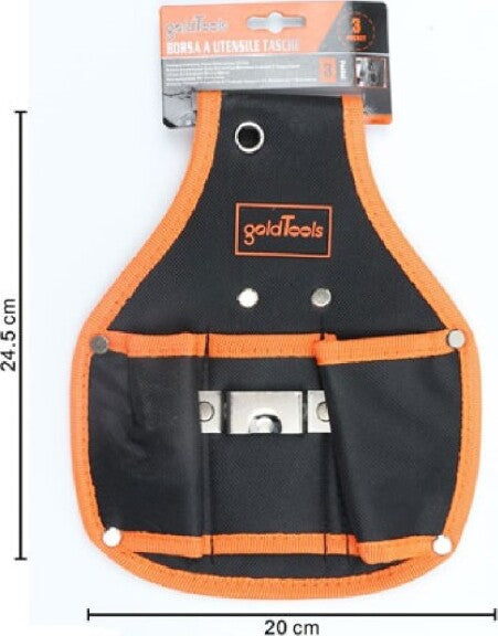 Borsa-Porta-Utensili-3-Tasche-Da-Cintura-Marsupio-Per-Attrezzi-Da-Lavoro