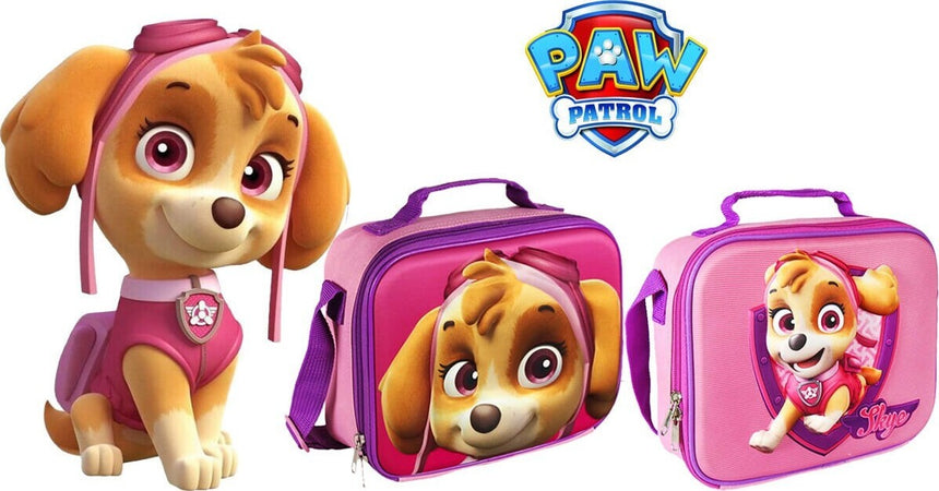 Borsa Pranzo Paw Patrol Skye Porta Merenda Termica Isolata Per Scuola Picnic Cancelleria e prodotti per ufficio/Scuola e materiale didattico/Materiale scolastico/Portapranzo e borracce/Portapranzo Trade Shop italia - Napoli, Commerciovirtuoso.it