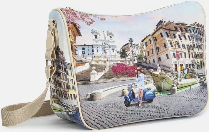 Borsa Sacca Yes Bag Stampa - Vacanza Romane / Taglia Unica - Borsa Sacca
