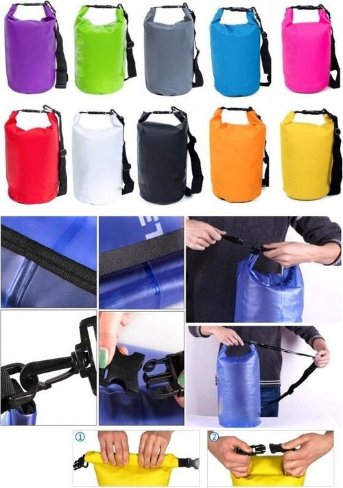 BORSA SACCO FRIGO SACCA STAGNA WATERPROOF IMPERMEABILE MARE BARCA 5 LITRI  Trade Shop italia - Napoli, Commerciovirtuoso.it
