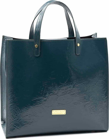 Borsa-Shopping-in-pelle-con-stampa-passport-da-Donna-ALV-by-Alviero-Martini---AL008B2309