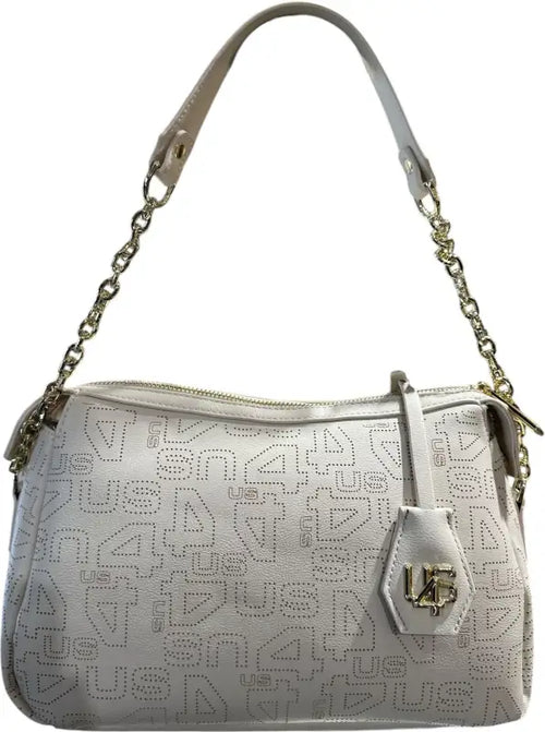 Borsa spalla 4US Paciotti - Panna / Taglia Unica - borsa a spalla