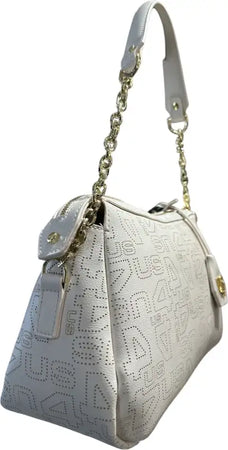 Borsa spalla 4US Paciotti - Panna / Taglia Unica - borsa a spalla