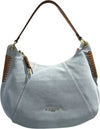 Borsa spalla Nannini - Cielo/Cognac / Taglia Unica - borsa spalla