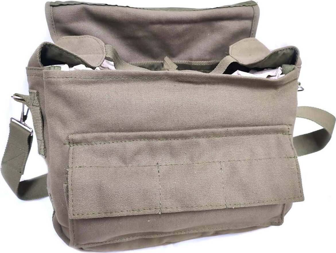 Borsello Unisex Adulto - In PVC, Spallacci Imbottiti, Doppia Chiusura - Foto 10