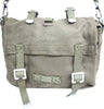 Borsa Tascapane Mini Verde Stone Wash Unisex Borsa a Tracolla Verde Militare Con Tasche Moda/Uomo/Borse/Borse a spalla Il Distintivo - Pesaro, Commerciovirtuoso.it