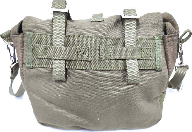 Borsa Tascapane Mini Verde Stone Wash Unisex Borsa a Tracolla Verde Militare Con Tasche Moda/Uomo/Borse/Borse a spalla Il Distintivo - Pesaro, Commerciovirtuoso.it