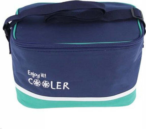 Borsa-Termica-10-Litri-Frigo-Borsetta-Spiaggia-Mare-Escursione-Pic-Nic-Blu-8-Ore