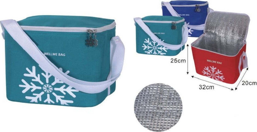 Borsa Termica 16 Lt 32x20x25 Cm Frigo Porta Alimenti Pranzo Spiaggia Mare 12835 Casa e cucina/Organizzazione interni/Contenitori e barattoli da cucina/Conservazione cibi/Contenitori per trasporto cibo/Borse frigo Trade Shop italia - Napoli, Commerciovirtuoso.it