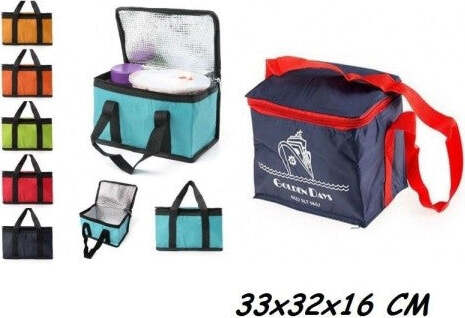 Borsa-Termica-33x32x16-Cm-Frigo-Porta-Alimenti-Spiaggia-Mare-Escursione-Pic-Nic