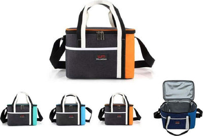 Borsa Termica Bicolor 16 Lt Con Tracolla 32x20x25 Cm Viaggi Mare Campeggio 15407 Casa e cucina/Organizzazione interni/Contenitori e barattoli da cucina/Conservazione cibi/Contenitori per trasporto cibo/Borse frigo Trade Shop italia - Napoli, Commerciovirtuoso.it