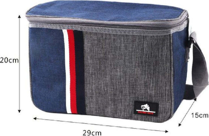 Borsa Termica Bicolor 29x15x20cm 12lt Borsetta Porta Pranzo Spiaggia Mare 12819 Casa e cucina/Organizzazione interni/Contenitori e barattoli da cucina/Conservazione cibi/Contenitori per trasporto cibo/Borse frigo Trade Shop italia - Napoli, Commerciovirtuoso.it