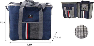 Borsa Termica Bicolor 40x25x33cm 19 Lt Borsetta Porta Pranzo Spiaggia Mare 14205 Casa e cucina/Organizzazione interni/Contenitori e barattoli da cucina/Conservazione cibi/Contenitori per trasporto cibo/Borse frigo Trade Shop italia - Napoli, Commerciovirtuoso.it