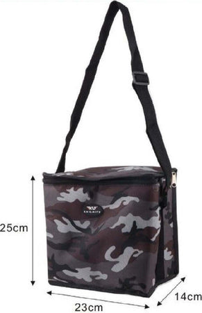 Borsa Termica Militare Con Tracolla 8 Lt Per Campeggio Spiaggia 25x14x23cm 12813 Casa e cucina/Organizzazione interni/Contenitori e barattoli da cucina/Conservazione cibi/Contenitori per trasporto cibo/Borse frigo Trade Shop italia - Napoli, Commerciovirtuoso.it