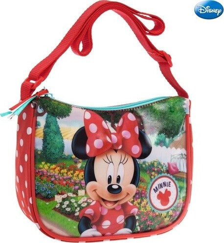 BORSA TRACOLLA REGOLABILE 19 CM SCUOLA TEMPO LIBERO BAMBINA MINNIE MOUSE DISNEY Moda/Donna/Borse/Borse a tracolla Trade Shop italia - Napoli, Commerciovirtuoso.it