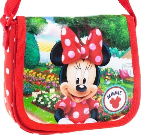 BORSA TRACOLLA REGOLABILE CON PATTA SCUOLA TEMPO LIBERO BAMBINA MINNIE DISNEY Moda/Donna/Borse/Borse a tracolla Trade Shop italia - Napoli, Commerciovirtuoso.it