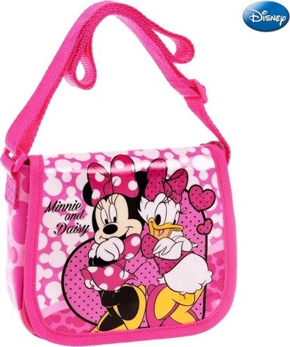 BORSA TRACOLLA REGOLABILE CON PATTA SCUOLA TEMPO LIBERO MINNIE AND DAISY DISNEY Moda/Donna/Borse/Borse a tracolla Trade Shop italia - Napoli, Commerciovirtuoso.it