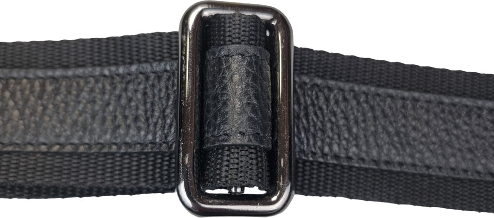Borsa tracolla uomo OFFBAG - pelle nera