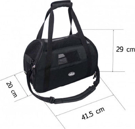 Borsa Trasportino Animali Nobleza Con Prese D'aria 42 X 20 X 29 Cm Taglia M Prodotti per animali > Prodotti per Cani > Trasportini Trade Shop italia - Napoli, Commerciovirtuoso.it