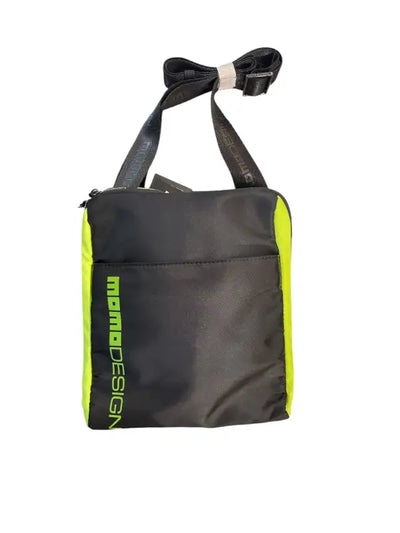 Borsa Uomo a Tracolla Messenger Momodesign - Black/Fluo / Taglia Unica - borse a tracolla