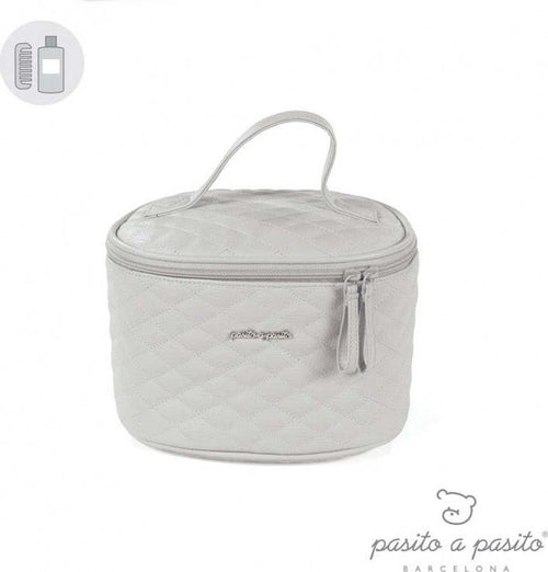 Borsa Vanity Pasito Ines Grigio Prima infanzia/Igiene e benessere/Borsa per toilette La Casa Del Bebè - Napoli, Commerciovirtuoso.it