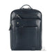 BORSA ZAINO PELLE 2MM FABIANA ACCIAIO - Blu / Taglia Unica - Zaino