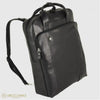 BORSA ZAINO PELLE 2MM FABIANA ACCIAIO - Nero / Taglia Unica - Zaino