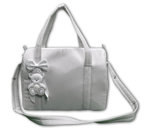 Borsa Mamma Bauletto Italbaby Peluche Bianco
