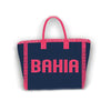 Borsa in tessuto Bahia con maniglie resistenti per mare e viaggi
