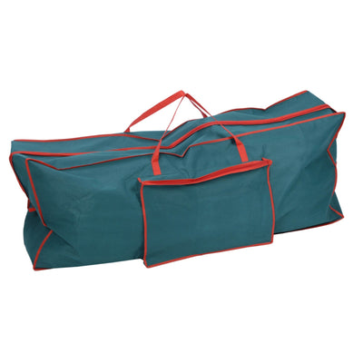 Custodia per albero di natale color blu borsa con manici per stoccaggio invernale