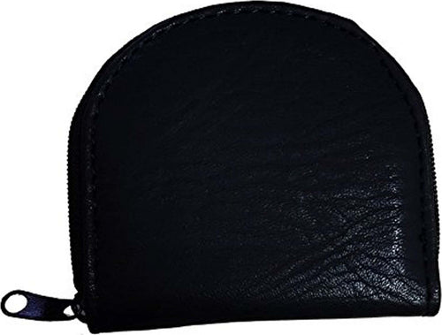 BORSELLINO WALLET UOMO DONNA PORTAMONETE TINTA UNITA MEZZA LUNA ZIP IN ECO PELLE  Trade Shop italia - Napoli, Commerciovirtuoso.it