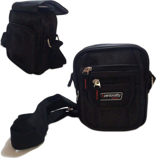 Borsello Uomo Borsa Tracolla Multiuso Multitasca Portatutto Nero Moda/Uomo/Borse/Borse a spalla Trade Shop italia - Napoli, Commerciovirtuoso.it
