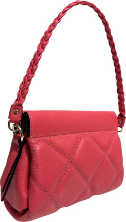 Borsetta-donna-vera-pelle-con-manico-intrecciato