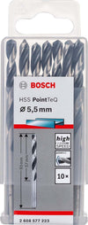 BOSCH---10-PUNTE-PER-TRAPANO-A-SPIRALE-PER-METALLO-5.5MM