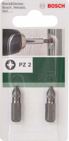 BOSCH---2-INSERTI-AVVIAMENTO-STANDARD-POZIDRIV-PZ-2
