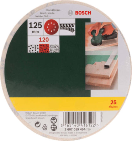 BOSCH---25-FOGLI-ABRASIVI-PER-LEVIGATRICE-ROTO-ORBITALE-125MM-GRANA-120