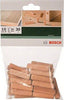BOSCH---30-TASSELLI-IN-LEGNO-ZIGRINATI-10x40MM