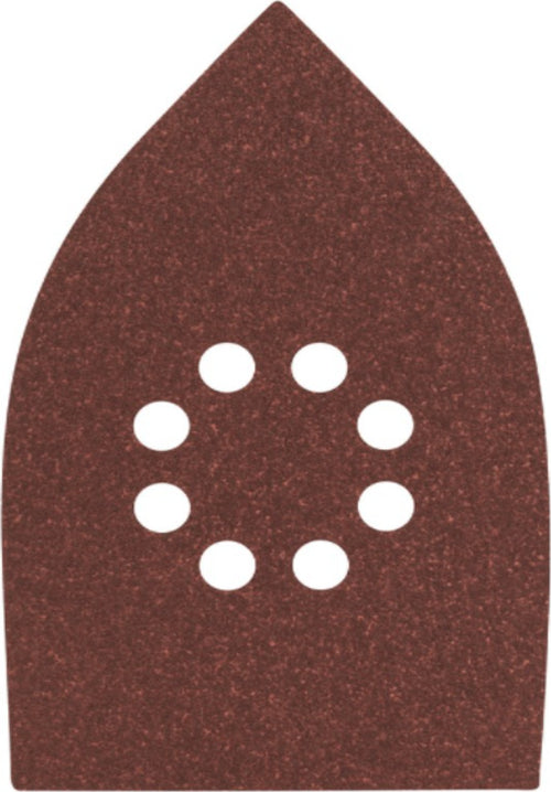 BOSCH---5-FOGLI-ABRASIVI-PER-LEVIGATRICI-MULTIFUNZIONALI---100x171MM,-G80,-8FORI