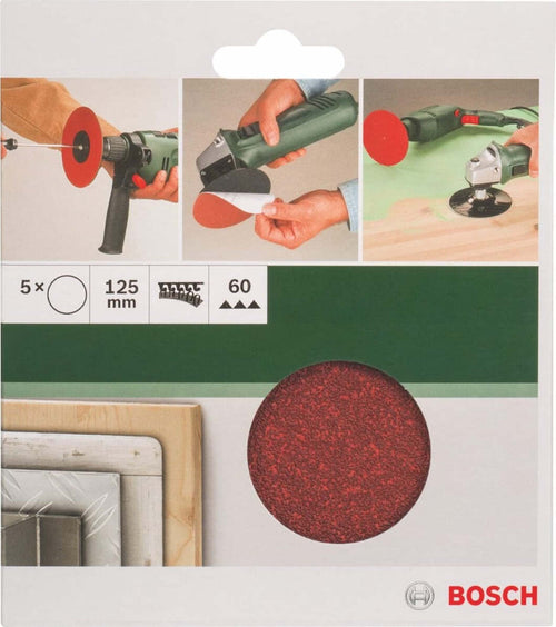 BOSCH---5-FOGLI-ABRASIVI-PER-SMERIGLIATRICE-E-TRAPANO-REDWOOD-125MM-GRANA-60