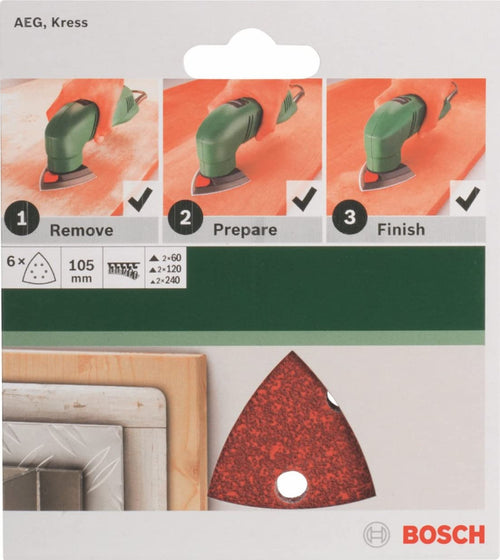 BOSCH---6-FOGLI-DELTA-105-MM-G60/120/240-6-FORI