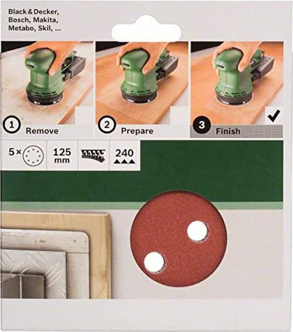 BOSCH---6-FOGLI-ROTOORBITALI-125MM-GRANA240-8-FORI-VELCRO