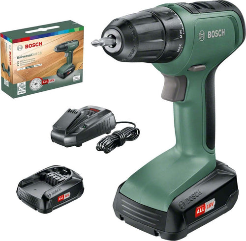 BOSCH---AVVITATORE-A-BATTERIA-AL-LITIO-18V1,5-Ah-2-BATTERIE-UNIVERSALDRILL18